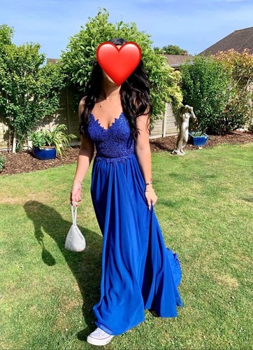 Prom dress beautiful royal - -,