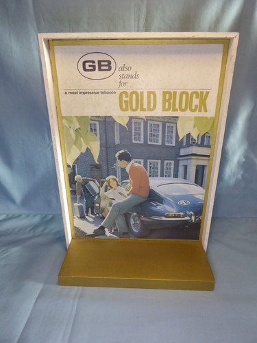 Vintage gold block - vintage, tobacco