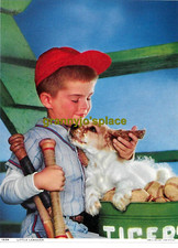 1959 Calendar Art Lithograph