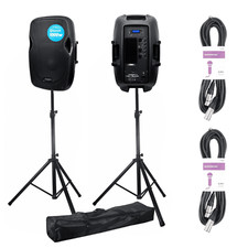 2 x Kam RZ12ABT 1000W Active