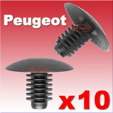 PEUGEOT 106 206 406 WHEEL ARCH INNER SPLASH GUARD TRIM CLIPS SPLASHGUARD PLASTIC