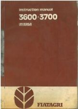 LAVERDA COMBINE HARVESTER 3600 & 3700 OPERATORS MANUAL