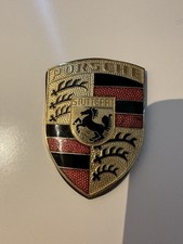 Porsche Embulm Badge Genuine Porsche