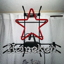 Vintage 2000s Heineken Neon