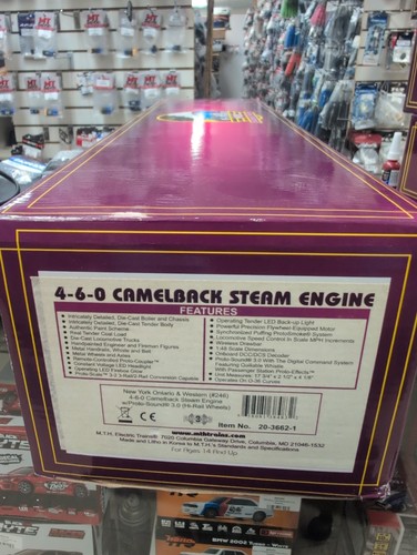 Mth camelback steam - mth,