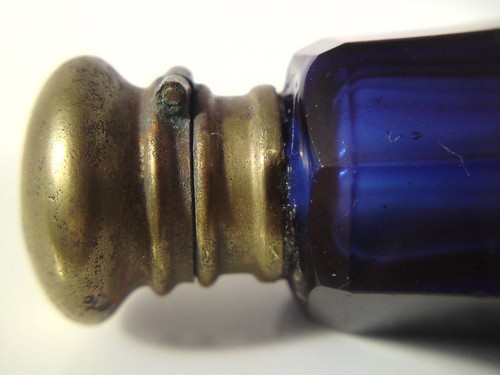 Victorian cobalt blue glass