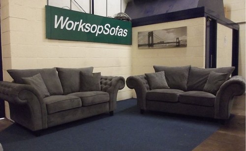 Windsor grey fabric - &, 2