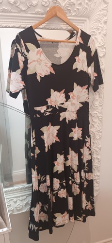 Women damart floral dress - damart,