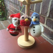 Hand Knitted Christmas Tree