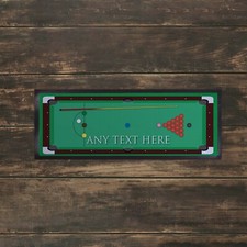 Personalised Snooker Table