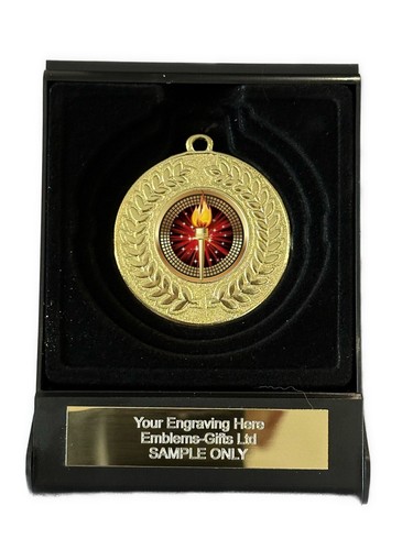 Victory torch award - torch, gold