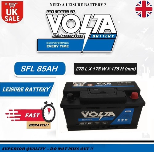 12v 85ah leisure battery sfl - 85ah,