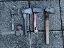 5 x Axes Hatchets Choppers Lot Bundle Gilpin Head Vintage