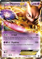 Mewtwo EX - Next Destinies NM Pokemon Card