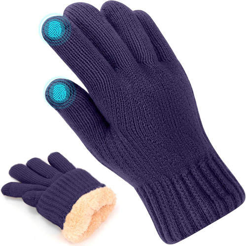 Men winter touch screen gloves - winter,