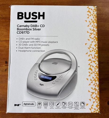 Bush carnaby dab boombox - bush, dab+/fm