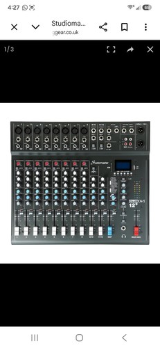Studiomaster club live - studiomaster, 12