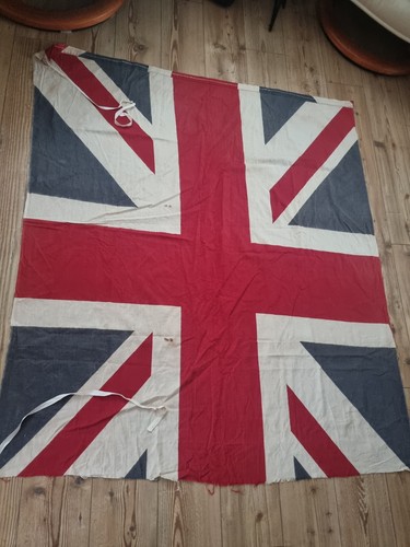Vintage cloth union jack flag - cloth,