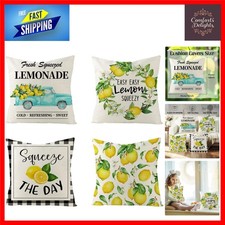 Vibrant Lemon Fruit Throw