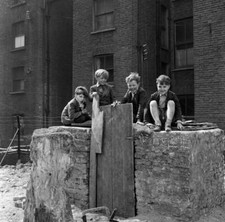 Boys Playing At Clydesdale