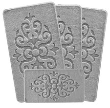 ROMANY GYPSY WASHABLE 4PCS MAT SET, CARAVAN TOURER SIZES 67X120CM, Belur