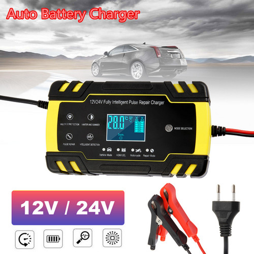 Car battery charger plug - car,