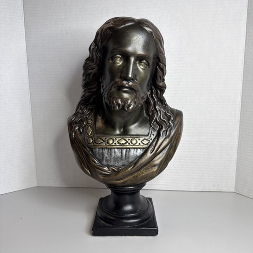 Antique chalkware plaster - antique, bust