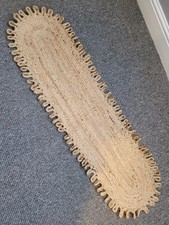 Jute Hessian Table Runner, Bath, Bed , Hallway Runner FREE TRACKED DELIVERY 