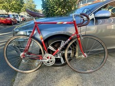 Vintage Peugeot Carbolite 103 Red Road Bike Bicycle – Restored French Racer