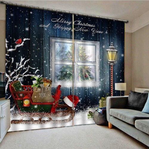 Christmas pattern living room - living,