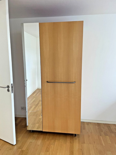 Solid oak habitat wardrobe - oak,