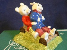 BESWICK 3975 RUPERT BEAR and ALGY PUG GO CARTING  as new  condition  BOXED/CERT