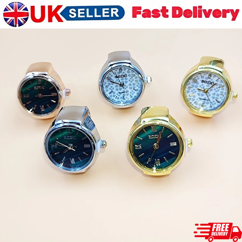 Unisex ring watch round - ring,