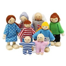 Dolls House Dolls Family Set