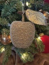 12 Vtg Large Frosted Sugared