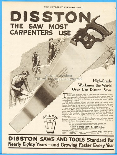 1919 henry disston - henry,