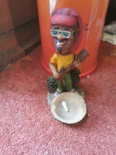 Vintage bobble head rastaman - vintage,