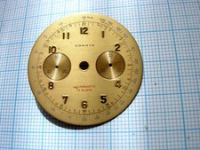 Dial watch chronograph dial