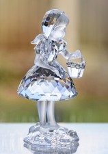 Retired Swarovski Crystal 191695 Little Red Riding Hood & Basket Fairy Tales Box