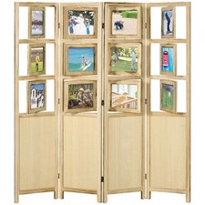 4 Panel Room Divider Folding