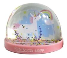 UNICORN SMALL MAGIC GLITTER SNOW GLOBE STORM Novelty Home Decoration Gift