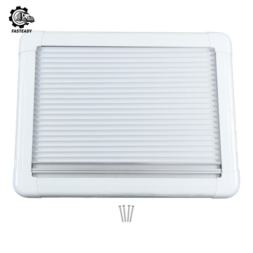 Motorhome white blind - motorhome,