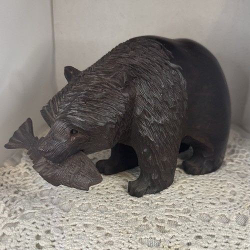 Vintage hand carved wooden - hand,