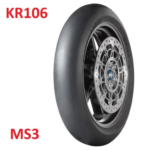 Motorcycle slick tyre dunlop - tyre,