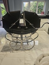 Silver Cross Twin Balmoral Coach Built Pram