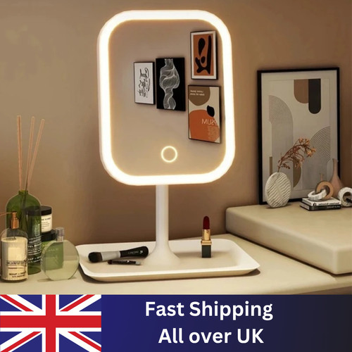 Led makeup mirror with light - led,