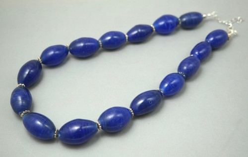 African trade beads beaded