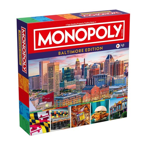 Monopoly baltimore board - baltimore,
