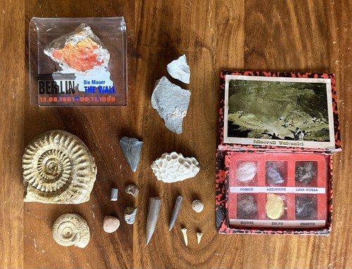 Rock and fossil - rock, collection
