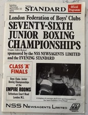 Program London Fed of Boys'